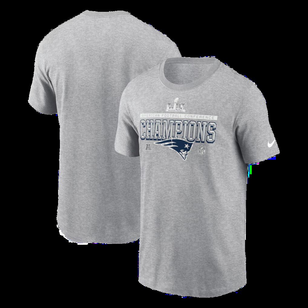 Men 2026 NFL New England Patriots T-shirt grey 06